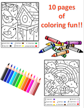 Load image into Gallery viewer, Color By Music Note Coloring Book
